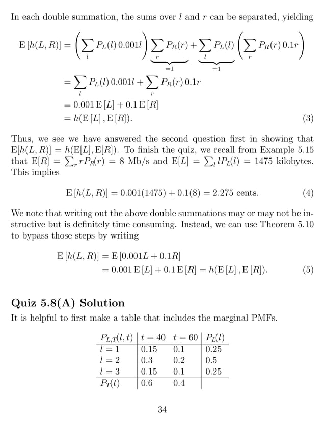 Probability and stochastic processes 3rd edition quiz solutions pdf