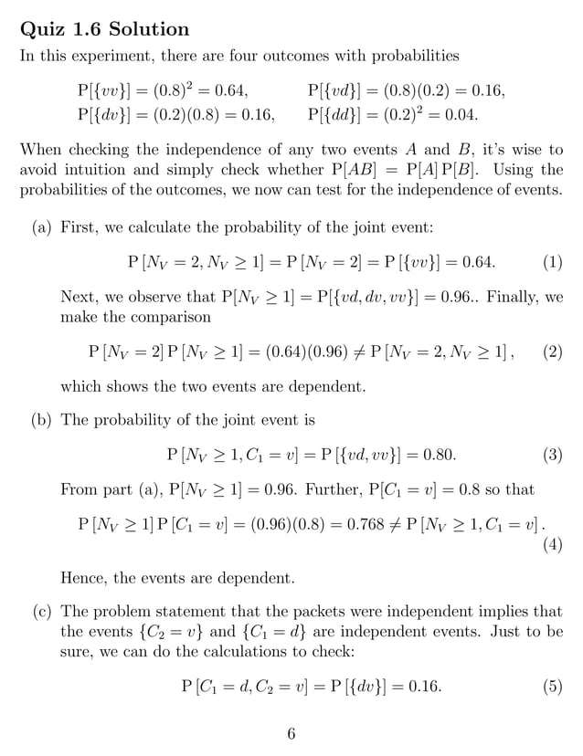 Probability and stochastic processes 3rd edition quiz solutions pdf