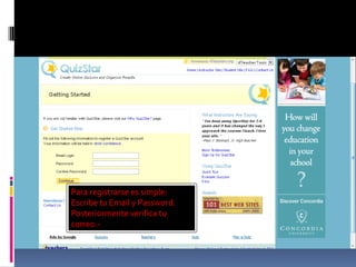 Para registrarse es simple:
Escribe tu Email y Password.
Posteriormente verifica tu
correo.-
 
