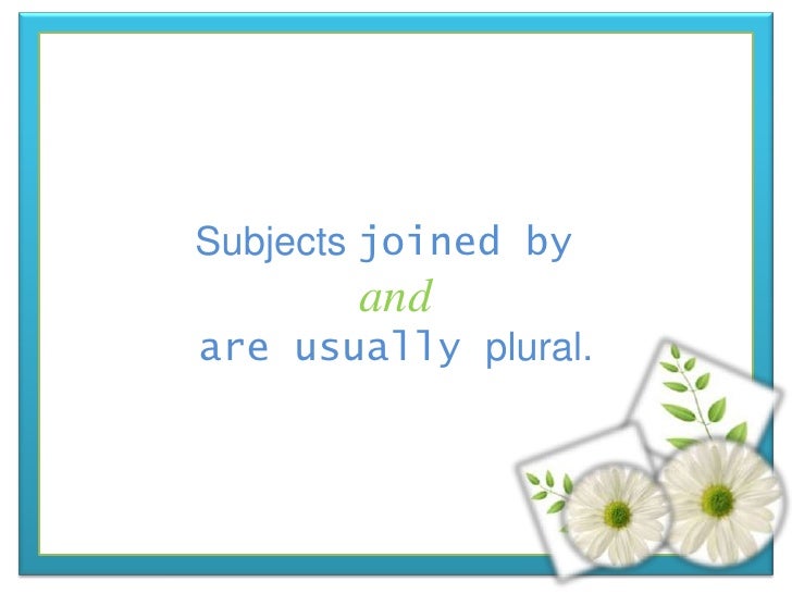 subject verb agreement check