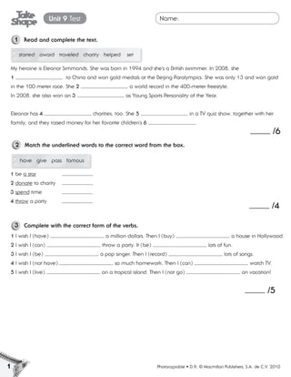 Quiz unit 9 | PDF