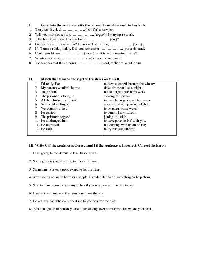 Punishment Patterns Many Young People >> Quiz Verb Patterns 2 Punishment Patterns Many Young People >> Quiz Verb Patterns 2