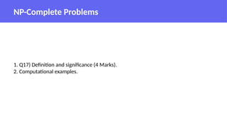 Quiz Worksheet Generator-Advanced Algorithm Design and Paradigms_ A ...