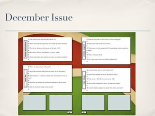 December Issue
 