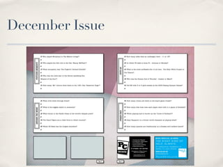 December Issue
 