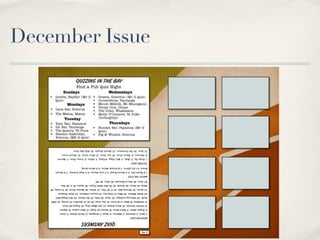 December Issue
 
