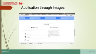 Application through images
11/29/2016DTT Team
 
