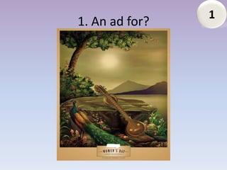 1
1. An ad for?
 
