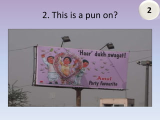 2
2. This is a pun on?
 