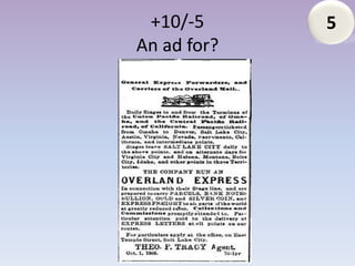 +10/-5      5
An ad for?
 