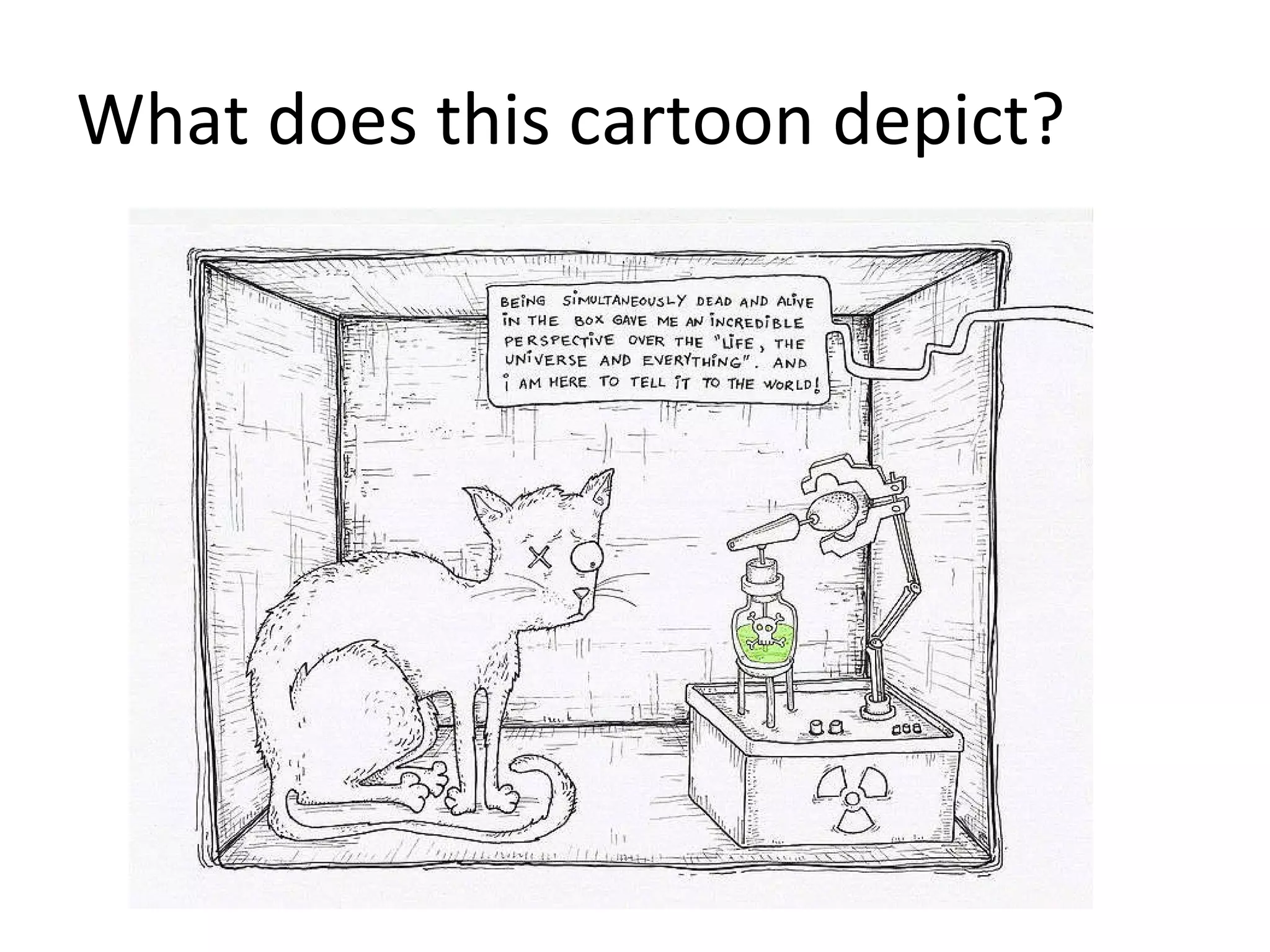 What does this cartoon depict? 