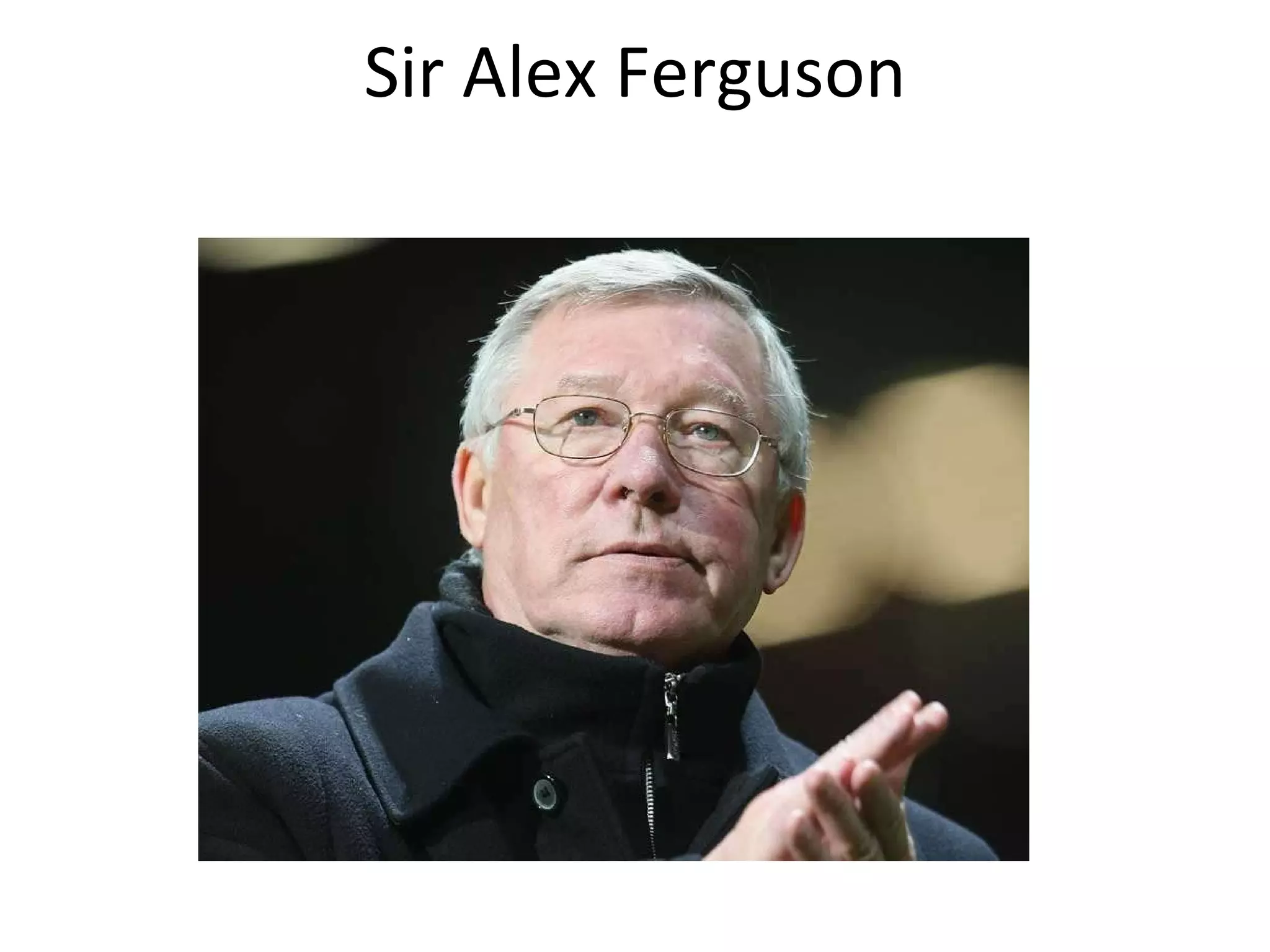 Sir Alex Ferguson 