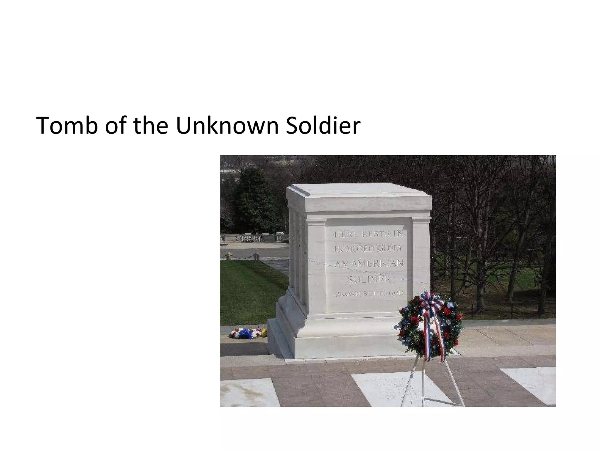 Tomb of the Unknown Soldier 