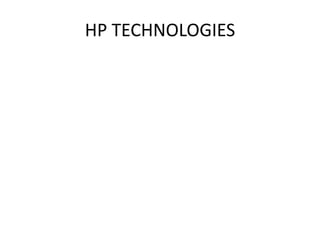 HP TECHNOLOGIES