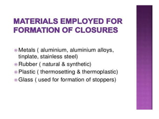 UNIT 3: Qulaity control tests 