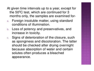 UNIT 3: Qulaity control tests 