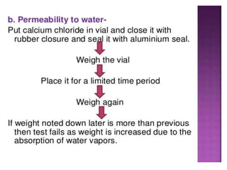 UNIT 3: Qulaity control tests 