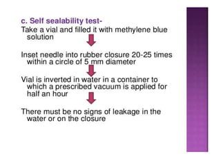 UNIT 3: Qulaity control tests 