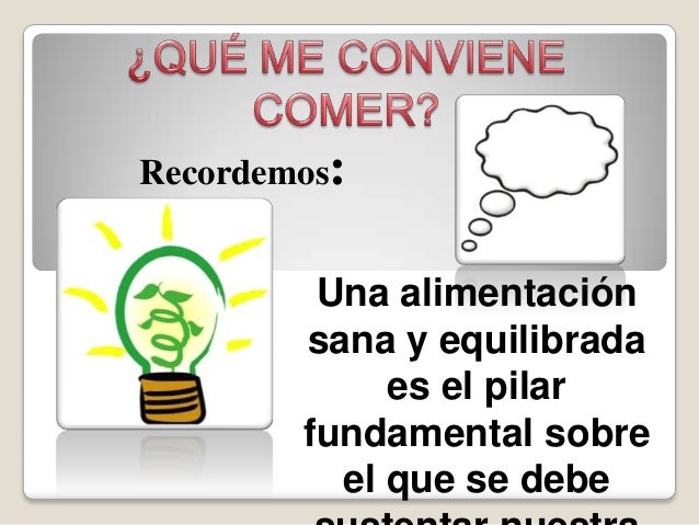 Proyecto ¿Qué me conviene comer?