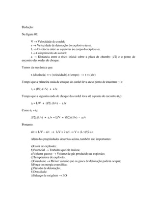 QuíMica   Explosivos   Apostila