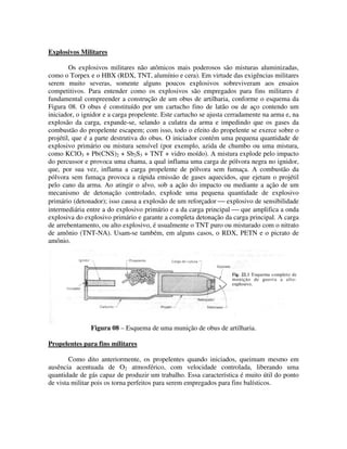 QuíMica   Explosivos   Apostila