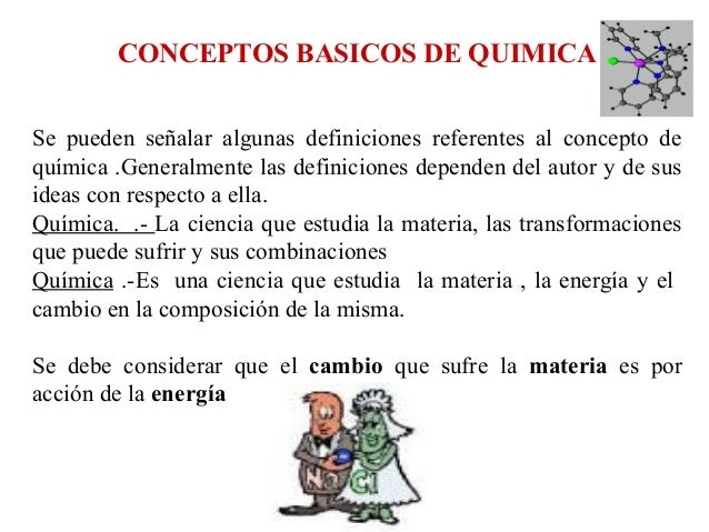 Química 1ª clase química