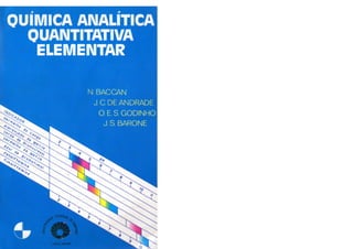 Química analítica quantitativa   baccan