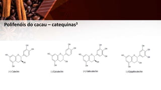 Polifenóis do cacau – catequinas3
 