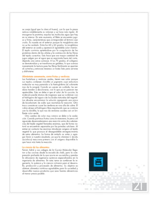 Química en la cocina