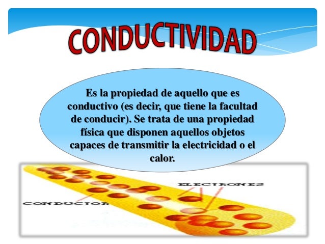 Conductividad Es Una Propiedad Fisica O Quimica