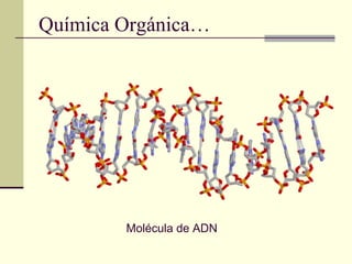 Química Orgánica…




        Molécula de ADN
 