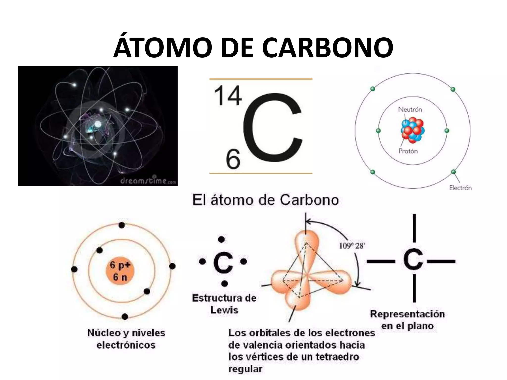 ÁTOMO DE CARBONO
 