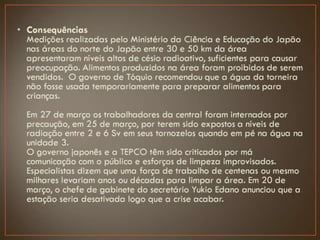 Acidentes Radiotivos e Nucleares