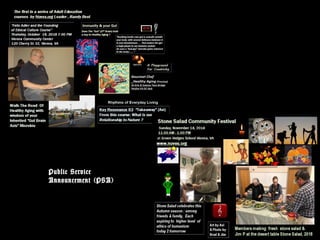 Public Service
Announcement (PSA)