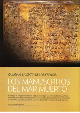 Qumrc3a1n la-secta-de-los-esenios-los-manuscritos-del-mar-muerto-a-pic3b1ero
