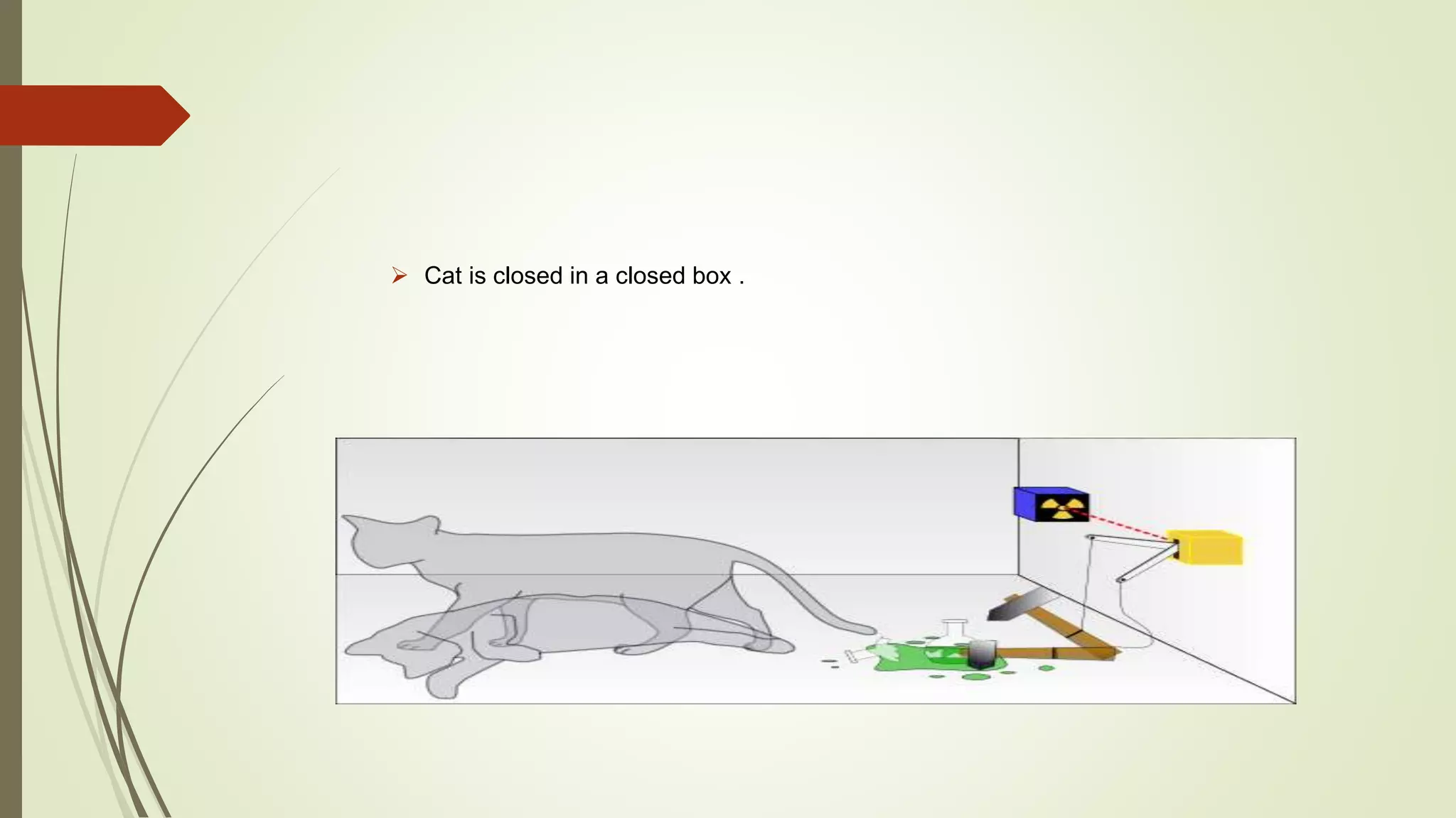  Cat is closed in a closed box .
 