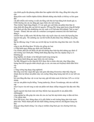 của chính quyền địa phương nhằm đảm bảo sựphát triển bền vững, đồng thời cũng nên
chủ
động kiểm soát ô nhiễm từphía tổchức đểtránh những mâu thuẫn có thểxảy ra liên quan
đến
vấn đềô nhiễm môi trường và mất cân bằng sinh thái do hoạt động kinh doanh gây ra.
b Bồi thường cho các tác động gây nguy hiểm cho môi trường.
Theo tổchức Ngân hàng thếgiới, 2/3 các quốc gia xuất khẩu sản phẩm khai thác từ
rừng nhiệt đới đang dần cạn kiệt tài nguyên. ỞTrung Mỹ, hàng ngàn hecta rừng đã bịchặt
phá. Haiti giờ đây hầu nhưkhông còn cây xanh và El Salvador đã trởthành "bán sa mạc".
Temple - Inland, nhà sản xuất các container (corrugated container) khi tiến hành hoạt
động ở
cảmiền Nam và Bắc nước Mỹ đã thực hiện việc tuyển chọn cây trước khi hạxuống làm
nguyên liệu giấy. Tất cảnhững cây sau khi bị đốn đi phải được thay thếbằng cây giống
ngay
lập tức đểtrong vòng 15 năm sau nơi đó tiếp tục là một khu rừng khai thác mới. Cho đến
nay
công ty này đã trồng đựoc 30 triệu cây giống các loại.
c Chấp hành ngay những quy định của Chính phủ.
Các tổchức phải tốn rất nhiều chi phí nếu không thực hiện kịp thời những quy định về
môi trường của Chính phủ. Những hành động đáp ứng sớm này sẽgiúp công ty có
khảnăng gia
tăng thịphần, lợi nhuận và lợi thếcạnh tranh trong tương lai.
d Cắt giảm hành động gây nguy hiểm cho môi trường.
Tại Bắc Mỹngười ta cho rằng khí SO2 được thải ra từcác nhà máy chạy bằng năng
lượng than đá là nguyên nhân chủyếu gây ra các cơn mưa axit huỷhoại nhiều đầm hồvà
cây
cối.
e Tăng cường ứng dụng công nghệmới.
Khi tầng ozon bảo vệquả đất ngày một giảm dần hãng Elextrolux nhận thấy rằng lợi
nhuận đem lại từloại sản phẩm máy xén cỏchạy bằng năng lượng mặt trời có các lưỡi cưa
được
bôi trơn bằng dầu thực vật và các loại máy giặt tiết kiệm nước là lớn hơn 3,8% so với lợi
nhuận
của các sản phẩm truyền thống. Tương tựnhưvậy, Dixon Ticonderoga, nhà sản xuất bút
sáp
màu Crayon vừa mới tung ra một sản phẩm mới được chếtạo từnguyên liệu đậu nnh. Đây
là
nguồn nguyên liệu hoàn toàn mới thay thếcho loại sáp parafin là sản phẩm điều
chếtừngành
công nghiệp lọc dầu giúp cho màu sắc của các loại bút sáp trởnên sáng và đậm nét hơn.
f Tái chếrác thải.
Hơn 200 tỷcan, chai, thùng nhựa và ly giấy bịthải ra môi trường hàng năm ởcác nước
phát triển. Nhiều thành phố đã tiến hành những chương trình tái chế đểgiảm lượng rác
thải
đang gia tăng nhanh chóng. Các công ty tưnhân cũng tham gia vào chương trình này.
Chẳng
 