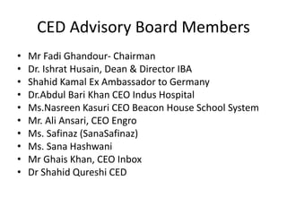 Iba ced vision | PDF