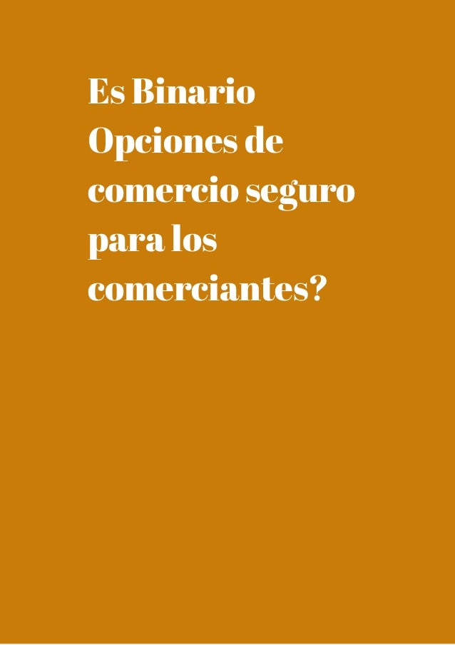 Herramientas para opciones binarias