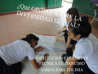 INSTITUCION EDUCATIVA
TECNICA EL DANUBIO
AMBALEMA TOLIMA
 