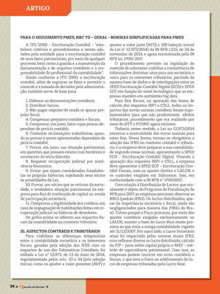 > Quorum em Revista <32
Artigo
Controladoria e o controller:
uma visão geral
Por Edzana Roberta F. da Cunha Vieira Lucena
...