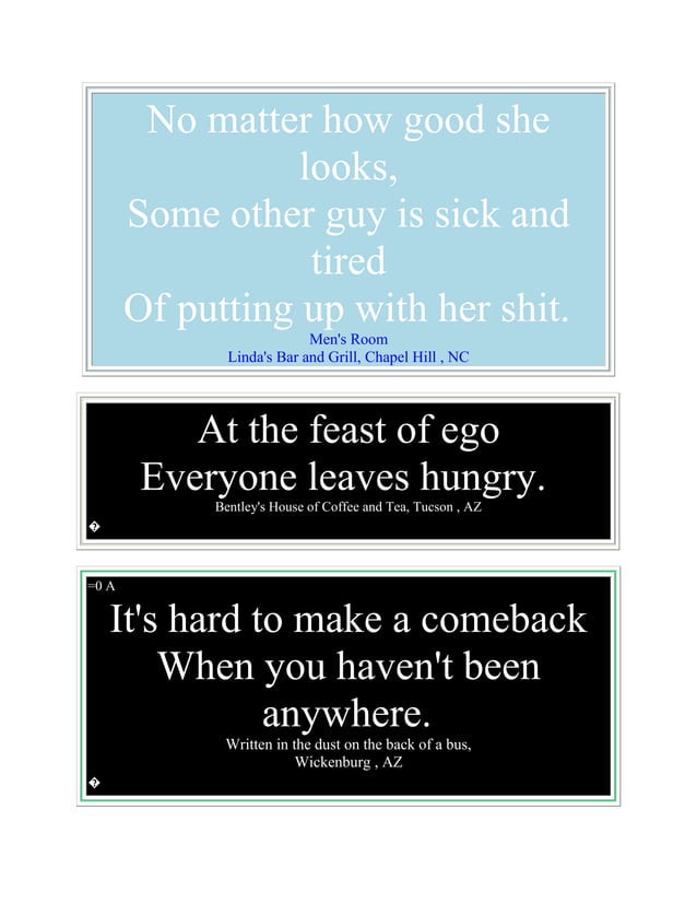 Quotable quotes he he he | PDF