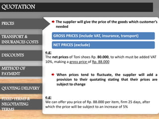 Price Not Include Vat REPLYING TO LETTERS OF ENQUIRY | PPTX