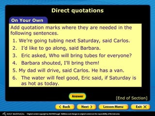 Rules of using quotation marks-ppt-.ppt. | PPT