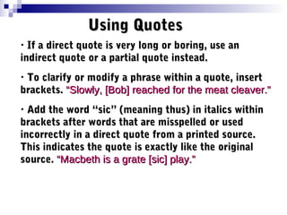 Quotations | PPT