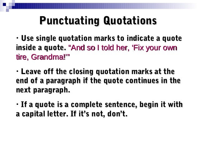 punctuation of dialogue lessons tes teach punctuation quotes