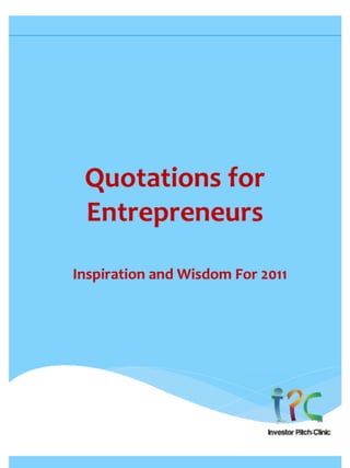 Quotations for entrepreneurs