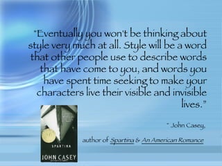 Quotes From Authors on Writing