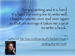 Quotes From Authors on Writing