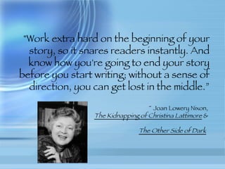 Quotes From Authors on Writing